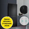 Lodówka HISENSE RB291D4CDF 161.3cm Srebrna Kolor producenta Srebrny