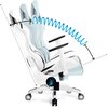 Fotel DIABLO CHAIRS X-Horn 2.0 (L) Biało-czarny Regulacja podłokietników Góra - dół