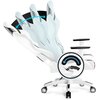 Fotel DIABLO CHAIRS X-Horn 2.0 (L) Biało-czarny Regulacja podłokietników Prawo - lewo
