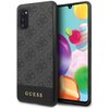 Etui GUESS 4G Stripe Collection do Samsung Galaxy A41 Szary