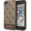 Etui GUESS 4G Stripe Collection do Apple iPhone 7/8/SE 2020/SE 2022 Brązowy