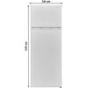 Lodówka SHARP SJ-TB01ITXWF-EU 144cm Biała Bezszronowa (No Frost) Brak