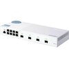 Switch QNAP QSW-M408S Gigabit Ethernet, 12 portów, Zarządzalny Całkowita liczba portów 12