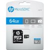 Karta pamięci HP microSDHC U1 Claas 10 64GB + Adapter Adapter w zestawie Tak