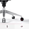 Fotel DIABLO CHAIRS V-Basic Biało-szary Rekomendowany wzrost [cm] 150 - 200