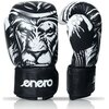 Rękawice bokserskie  ENERO Tiger (rozmiar 12oz) Czarno-biały Typ Bokserskie