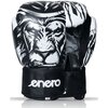 Rękawice bokserskie ENERO Tiger (rozmiar 14oz) Czarno-biały Sport Boks
