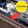 Zmywarka ELECTROLUX ESM23100SX MaxiFlex 700 45 cm Funkcje Trzecia szuflada, Automatyczne otwieranie drzwi