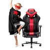 Fotel DIABLO CHAIRS X-Player 2.0 Kids Czarno-czerwony Regulacja podłokietników Góra - dół