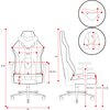 Fotel DIABLO CHAIRS X-Player 2.0 Kido Czarny Rekomendowany wzrost [cm] 125 - 155