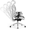 Fotel DIABLO CHAIRS V-Commander Biało-czarny Podświetlenie RGB Nie