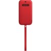 Etui Leather APPLE z MagSafe do Apple iPhone 12/12 Pro Czerwony