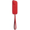 Etui APPLE Leather z MagSafe do iPhone 12 Mini Czerwony Seria telefonu iPhone
