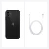 Smartfon APPLE iPhone 11 128GB 6.1" Czarny MHDH3PM/A Aparat Tylny 2 x 12 Mpx, Przedni 12 Mpx
