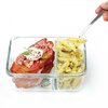 Lunch box GLASSLOCK Duo Aircup Type Przezroczysty Materiał wykonania Silikon