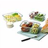 Lunch box GLASSLOCK Duo Aircup Type MCRK-067A Liczba sztuk w opakowaniu 1