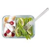 Lunch box GLASSLOCK Duo Aircup Type MCRK-067A Przegródki Tak