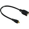 Kabel USB - Micro USB HAMA 0.15 m Czarny