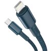 Kabel USB-C - Lightning BASEUS High Density Braided 1 m Niebieski Długość [m] 1