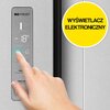 Lodówka HISENSE RS677N4BIE Side by Side No frost 178.6cm Srebrna Kolor producenta Inox