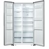 Lodówka HISENSE RS677N4BIE Side by Side No frost 178.6cm Srebrna Pojemność [l] 334 chłodziarka + 185 zamrażarka