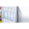 Lodówka HISENSE RS677N4BIE Side by Side No frost 178.6cm Srebrna Funkcje dodatkowe Alarm otwartych drzwi