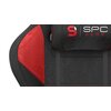 Fotel SPC GEAR SR600 Czarno-czerwony Poduszka lędźwiowa Tak