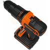 Wiertarko-wkrętarka BLACK&DECKER BDCDD186KB Typ uchwytu Samozaciskowy trójszczękowy
