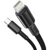 Kabel USB-C - Lightning BASEUS High Density Braided 2 m Rodzaj Kabel