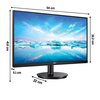 Monitor PHILIPS V-line 242V8LA 23.8" 1920x1080px 4 ms [GTG] Przeznaczenie Do domu i biura