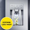 Lodówka HISENSE RS650N4AF2 Side by Side No frost 179.1cm Czarna Podajnik wody Kostkarka Roczne zużycie prądu 302 kWh = 347.3 zł