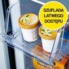 Lodówka HISENSE RS650N4AF2 Side by Side No frost 179.1cm Czarna Podajnik wody Kostkarka Szklane wykończenie drzwi Nie