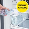 Lodówka HISENSE RS650N4AF2 Side by Side No frost 179.1cm Czarna Podajnik wody Kostkarka Położenie zamrażarki Side by Side