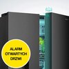 Lodówka HISENSE RS694N4GBE Side by Side No frost 178.6cm Czarna (szkło) Podajnik wody Kostkarka Funkcje Dystrybutor wody, Szybkie chłodzenie