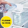 Lodówka HISENSE RS694N4GBE Side by Side No frost 178.6cm Czarna (szkło) Podajnik wody Kostkarka Kolor / wykończenie frontu Czarny