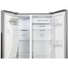 Lodówka HISENSE RS650N4AC2 Side by Side No frost 179.1cm Srebrna Podajnik wody Kostkarka Sterowanie Elektroniczne
