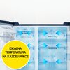 Lodówka HISENSE RS650N4AC2 Side by Side No frost 179.1cm Srebrna Podajnik wody Kostkarka Bezszronowa (No Frost) Pełny No Frost