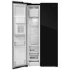 Lodówka CONCEPT LA7691bc Side by Side No frost 178cm Czarna Liczba agregatów 1