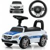 Jeździk MILLY MALLY Mercedes AMG C63 Coupe S Police Biało-niebieski Rączka do prowadzenia Nie