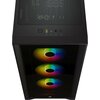 Obudowa CORSAIR iCUE 4000X RGB Czarny Standard płyty głównej Mini-ITX