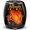 Frytkownica beztłuszczowa TURBOTRONIC TT-AF3 Czarny Air Fryer Funkcje Programator czasowy, Regulacja temperatury