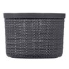 Koszyk CURVER Jute 245714 Ciemnoszary Głębokość [cm] 17