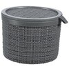 Koszyk CURVER Jute 245714 Ciemnoszary