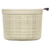 Koszyk CURVER Jute 245374 Kremowy Głębokość [cm] 17