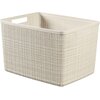Koszyk CURVER Jute L 245373 Kremowy