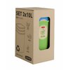 Zestaw koszy do segregacji CURVER Eco Friendly 249841 3 x 10L Typ Otwarty