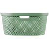 Kosz na pranie CURVER Infinity Recycled 40L Zielony