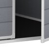 Domek narzędziowy KETER Manor Pent 230394 6x4 Szaro-biały 183.5 x 111 x 200.5 cm Możliwość montażu półek Nie