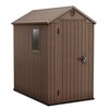 Domek narzędziowy KETER Darwin 4x6 Brązowy 125.8 x 184.5 x 205 cm