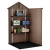 Domek narzędziowy KETER Darwin 4x6 Brązowy 125.8 x 184.5 x 205 cm Okna Tak